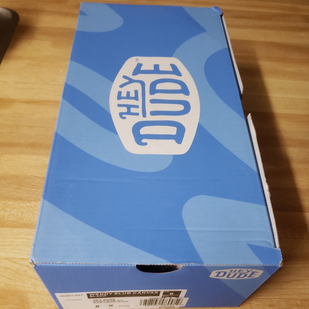 NIB Hey Dude Canvas Wendy Size 8